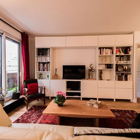 Apartment Paris-daumesnil - Grand 2 Pieces De Charme Sur Jardin - 61m2, Pour 4p - Large 4 Star Charming 1 Bedroom For 4 With Ac - Classement Officiel 4 Etoiles