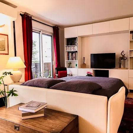 Paris-daumesnil - Grand 2 Pieces De Charme Sur Jardin - 61m2, Pour 4p - Large 4 Star Charming 1 Bedroom For 4 With Ac - Classement Officiel 4 Etoiles Apartment *