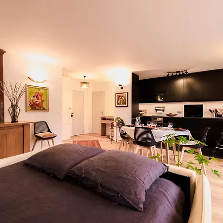 Apartment Paris-daumesnil - Grand 2 Pieces De Charme Sur Jardin - 61m2, Pour 4p - Large 4 Star Charming 1 Bedroom For 4 With Ac - Classement Officiel 4 Etoiles Paris