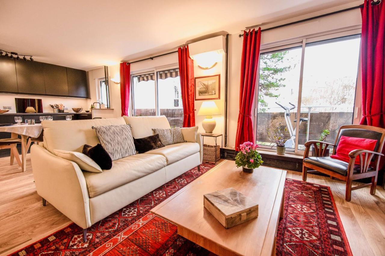 Paris-daumesnil - Grand 2 Pieces 4 Etoiles De Charme Sur Jardin - 61m2, Pour 4p - Large 4 Star Charming 1 Bedroom For 4 With Ac Appartamento Parigi